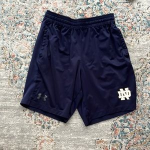 Notre dame Under Armour shorts